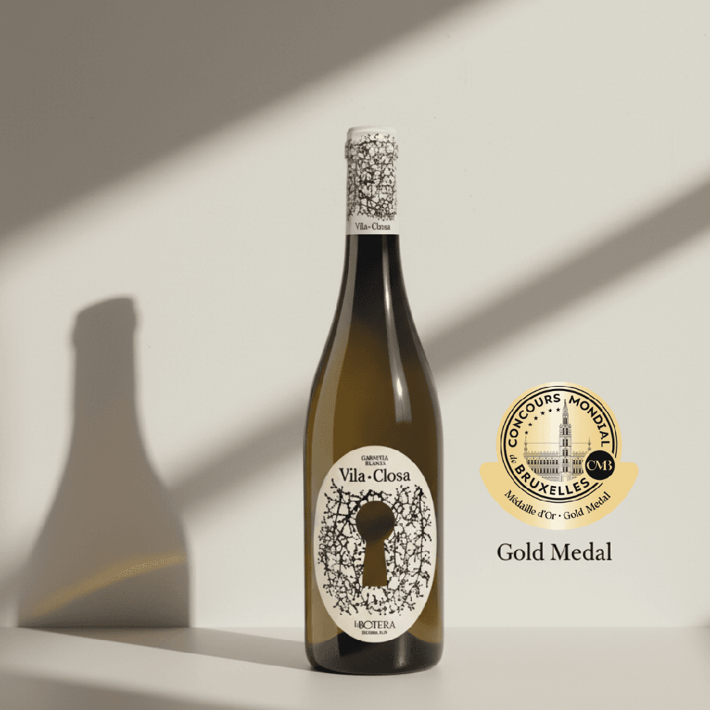 Vila-Closa Garnacha Blanca wine by Celler la Botera, Terra Alta, gold medal winner