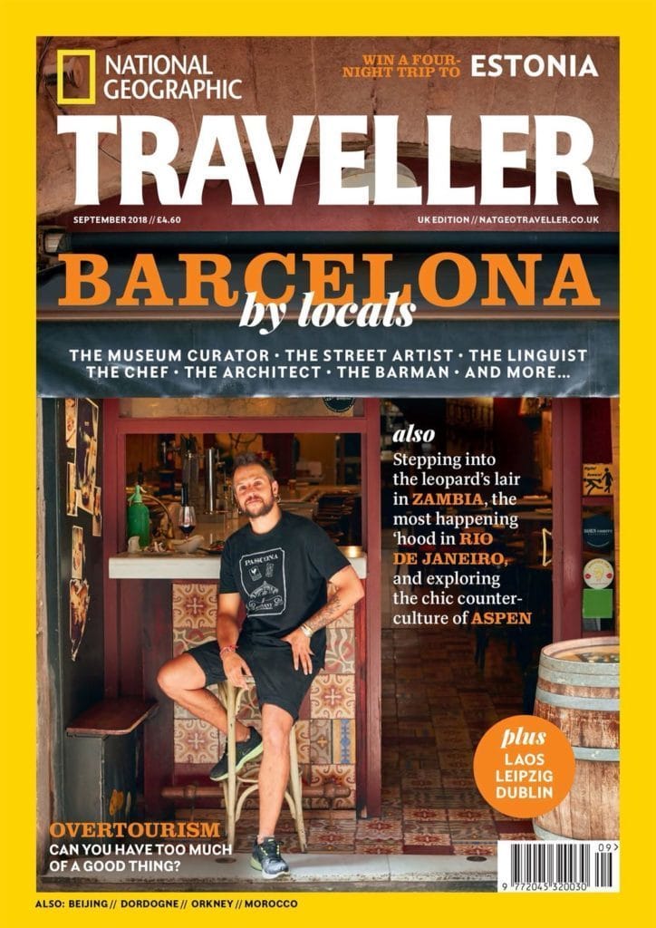 Pascona on the Cover of National Geographic Traveller Magazine