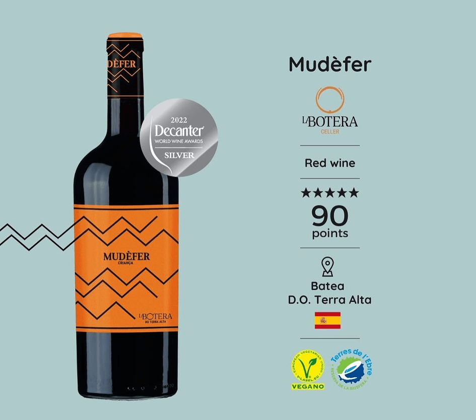 Mudèfer Criança Negre Wins Silver at Decanter Awards