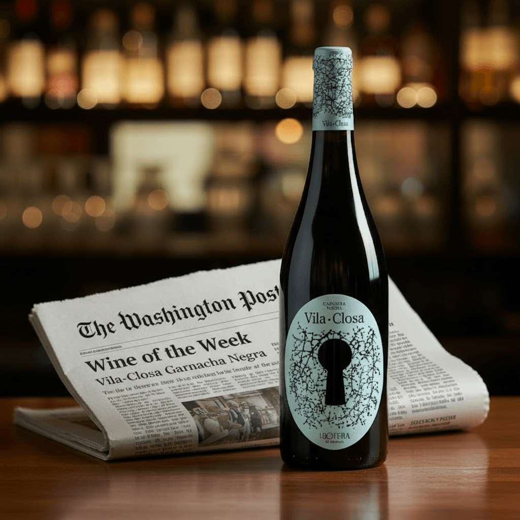 Vila-Closa Garnacha Negra Named Wine of the Week by The Washington Post