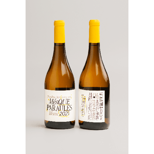Més Que Paraules Blanc, white, made from Mandó, Picapoll, Sauvignon Blanc, from Pla de Bages DO — additional photo