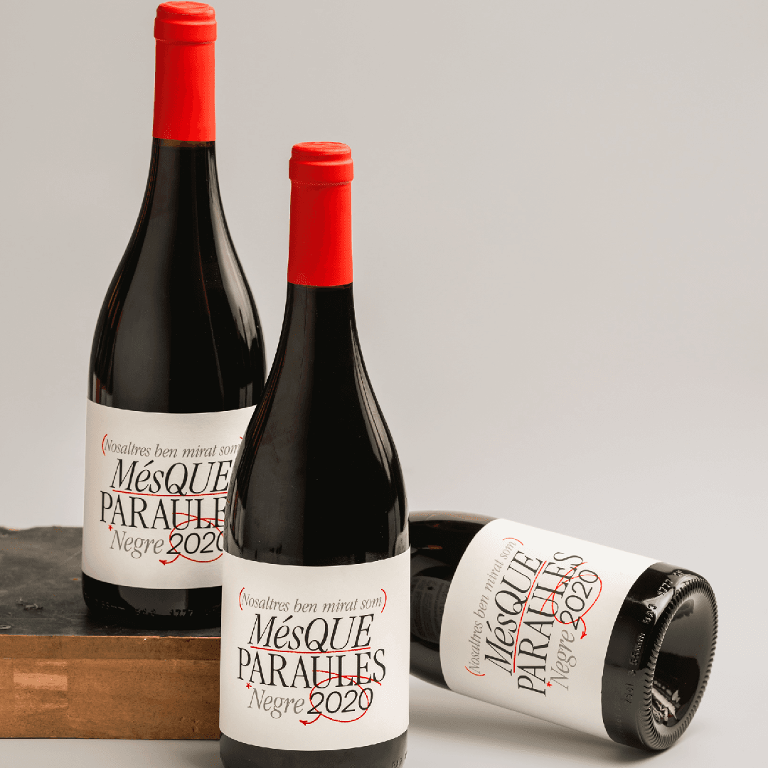 Més Que Paraules Negre, red, made from Cabernet Sauvignon, Mandó, Merlot, Sumoll, from Pla de Bages DO — additional photo