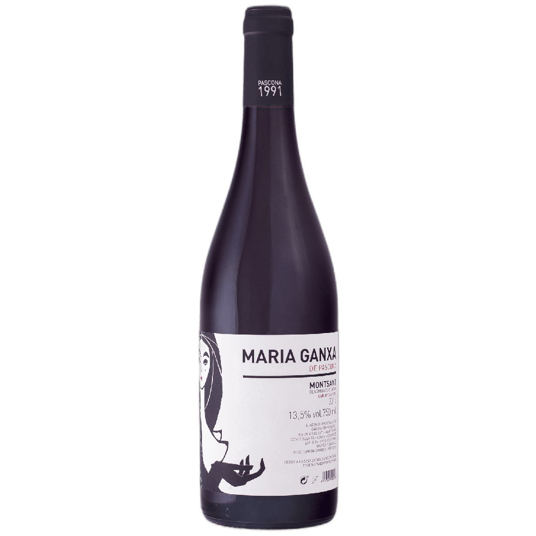 Maria Ganxa, red, made from Cariñena, from Montsant DO