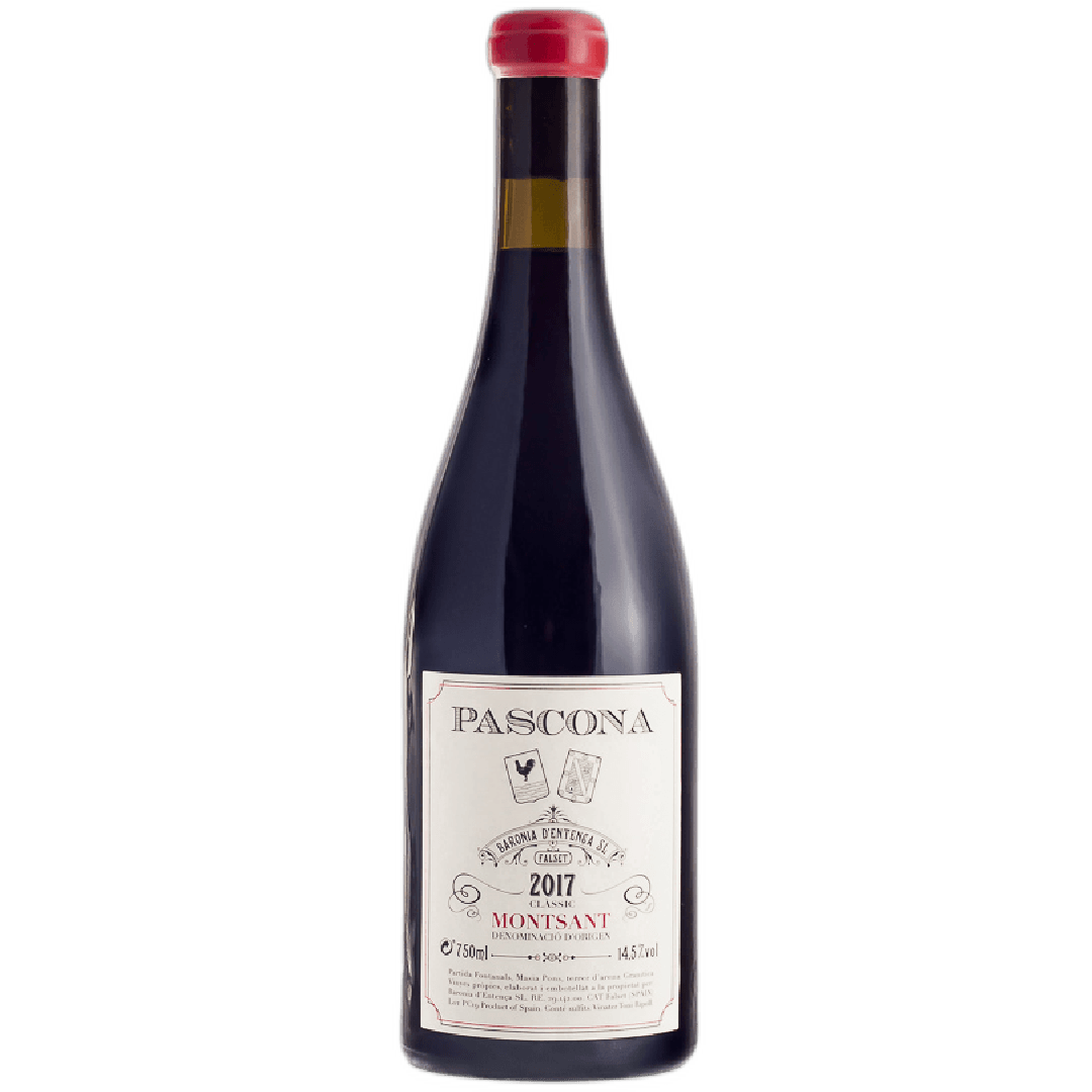 Pascona Clàssic, red, made from Cariñena, Garnacha Negra, from Montsant DO
